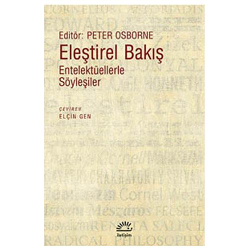 Entelektüellerle Söyleşiler Eleştirel Bakış - Peter Osborne