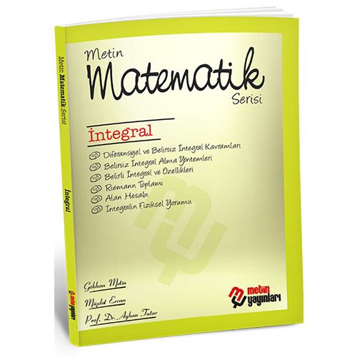 Matematik Serisi İntegral Metin Yayınları