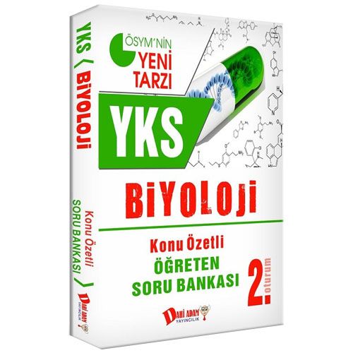 YKS Biyoloji Öğreten Konu Özetli Soru Bankası Dahi Adam Yayınları