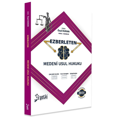 Ezberleten Medeni Usul Hukuku Soru Bankası Yetki Yayınları 2026