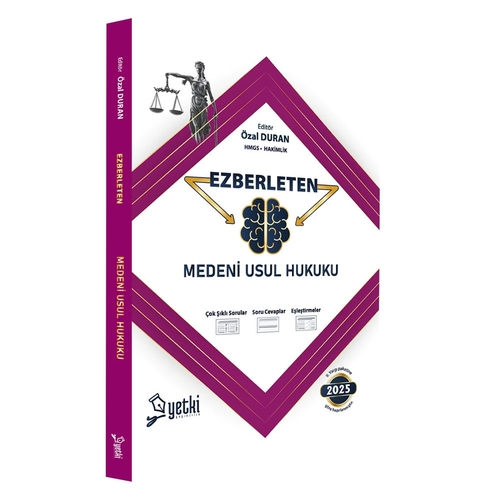 Ezberleten Medeni Usul Hukuku Yetki Yayınları 2025
