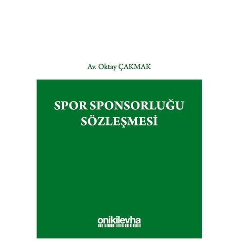 Spor Sponsorluğu Sözleşmesi - Oktay Çakmak