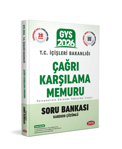 T.C. İçişleri Bakanlığı GYS Çağrı Karşılama Memuru Soru Bankası Data Yayınları 2026