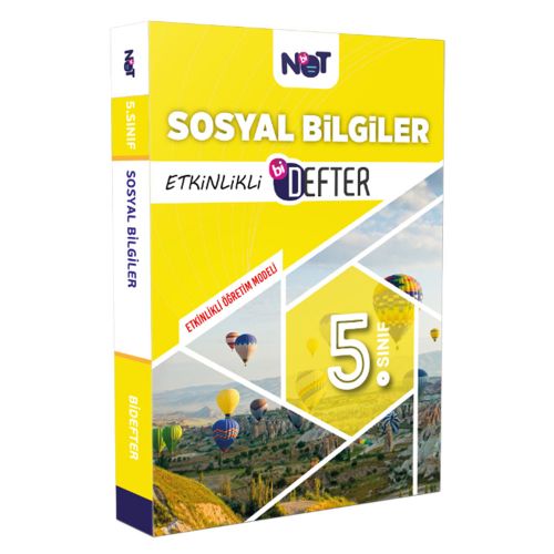 5. Sınıf Sosyal Bilgiler Etkinlikli BiDefter Binot Yayınları