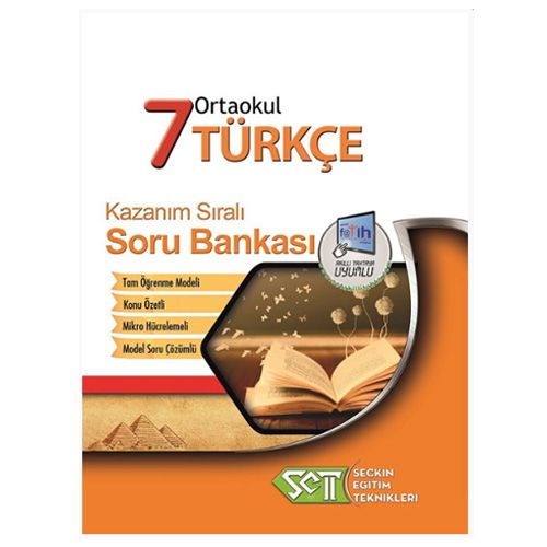 7. Sınıf Türkçe Kazanım Sıralı Soru Bankası Seçkin Eğitim Teknikleri