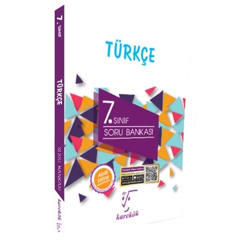 7. Sınıf Türkçe Soru Bankası Karekök Yayınları
