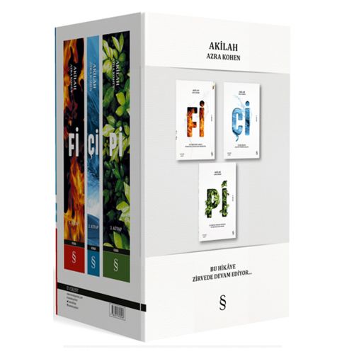Fi Çi Pi Seti Kutulu 3 Kitap - Akilah Azra Kohen