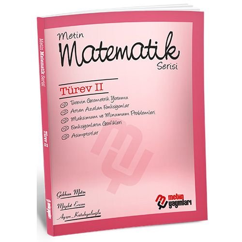 Matematik Serisi Türev II Metin Yayınları