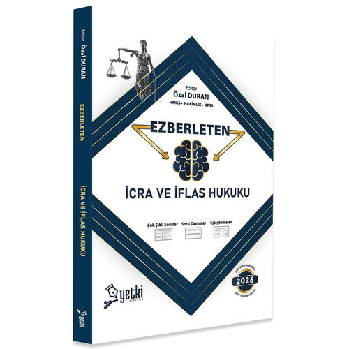 Ezberleten İcra ve İflas Hukuku Soru Bankası Yetki Yayınları 2026