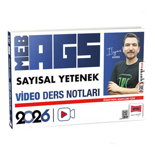 MEB AGS Öğretmen Adayları İçin Sayısal Yetenek Video Ders Notları Yargı Yayınları 2026
