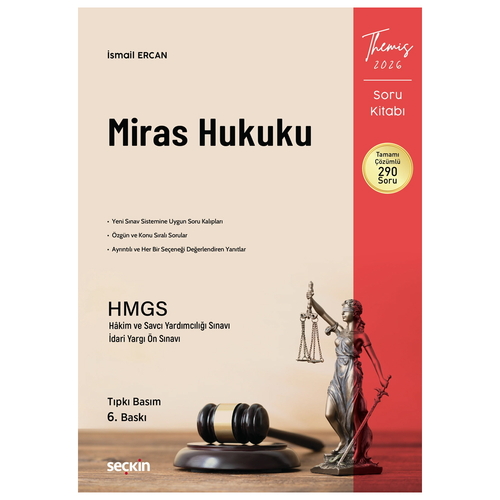 THEMIS - Miras Hukuku Soru Kitabı - İsmail Ercan 2026