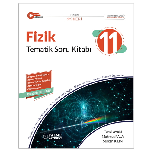11. Sınıf Joker Fizik Tematik Soru Kitabı Palme Yayınları
