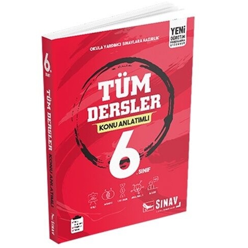 6. Sınıf Tüm Dersler Konu Anlatımlı Sınav Yayınları