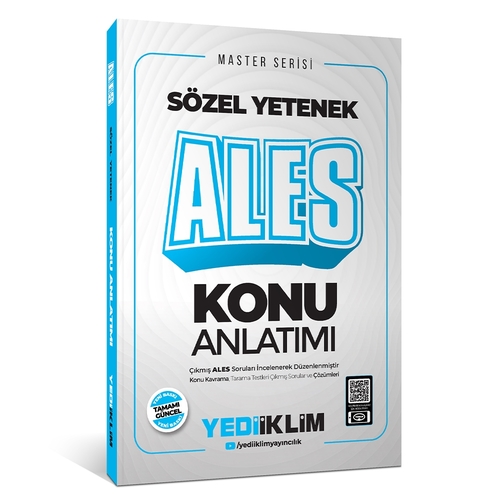 ALES Sözel Yetenek Konu Anlatımı Yediiklim Yayınları 2025