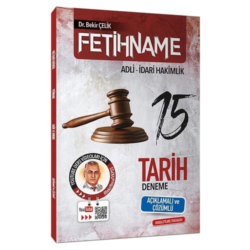 Fetihname Adli-İdari Hakimlik Tarih 15 Deneme - Bekir Çelik