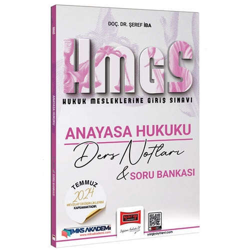 HMGS Anayasa Hukuku Ders Notları ve Soru Bankası Yargı Yayınları 2024