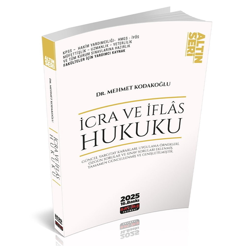Kelepir Ürün İadesizdir - İcra ve İflas Hukuku Konu Anlatımı - Mehmet Kodakoğlu Nisan 2025
