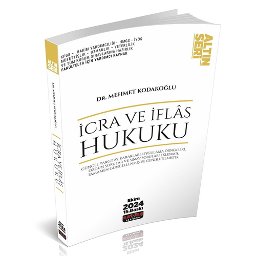 Kelepir Ürün İadesizdir - İcra ve İflas Hukuku Konu Anlatımı - Mehmet Kodakoğlu Ekim 2025