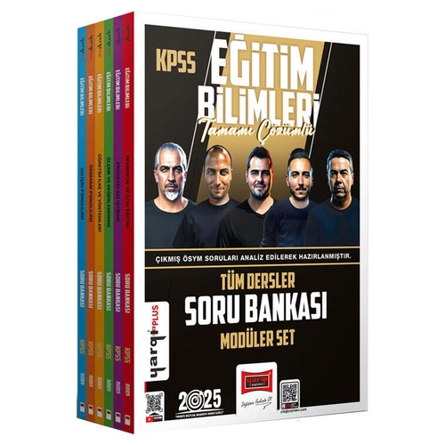 KPSS Eğitim Bilimleri Tüm Dersler Modüler Soru Bankası Seti Yargı Yayınları 2025