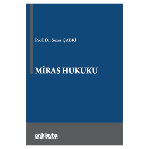 Miras Hukuku - Sezer Çabri