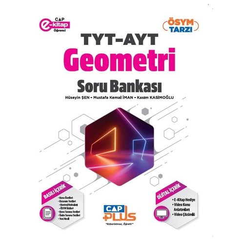 TYT AYT Geometri Plus Soru Bankası Çap Yayınları