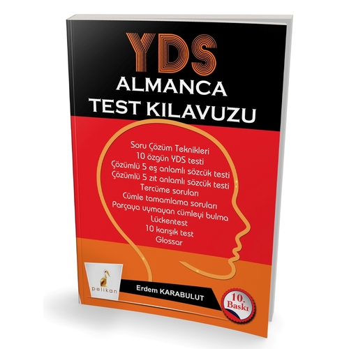 YDS Almanca Test Kılavuzu Pelikan Yayınları 2025