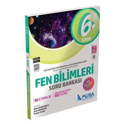 6. Sınıf Fen Bilimleri Soru Bankası Muba Yayınları