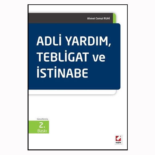 Adli Yardım, Tebligat ve İstinabe - Ahmet Cemal Ruhi