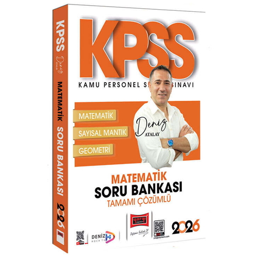 KPSS Genel Yetenek Tamamı Çözümlü Matematik Soru Bankası Yargı Yayınları 2026