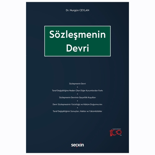 Sözleşmenin Devri - Nurgün Ceylan