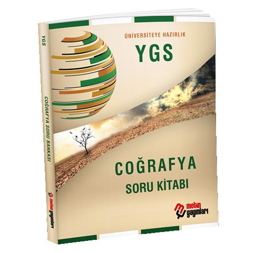 YGS Coğrafya Soru Bankası Metin Yayınları