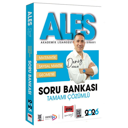 ALES Matematik, Geometri, Sayısal Mantık Soru Bankası Yargı Yayınları 2026