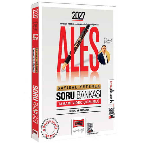 ALES Sayısal Yetenek Tamamı Video Çözümlü Soru Bankası Yargı Yayınları 2027