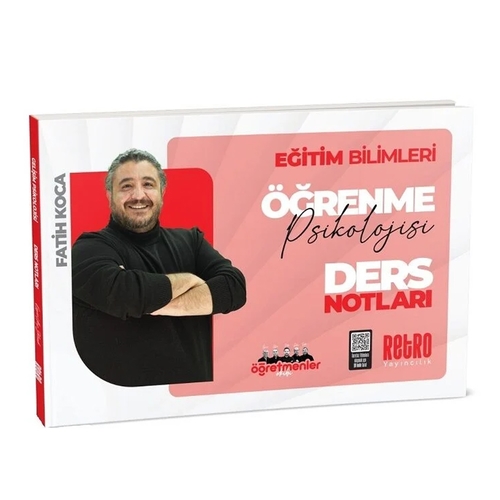 KPSS Eğitim Bilimleri Öğrenme Psikolojisi Ders Notları Retro Yayınları 2025
