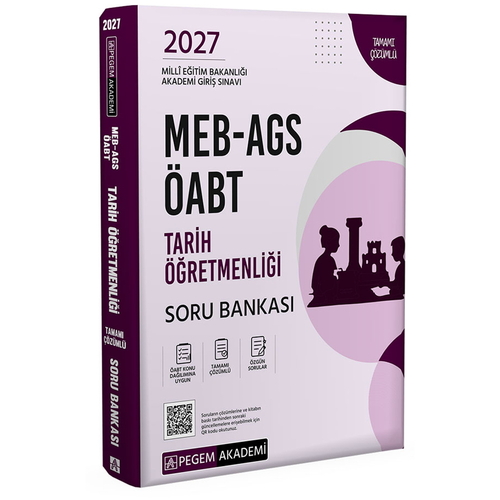MEB AGS ÖABT Tarih Öğretmenliği Soru Bankası Pegem Akademi 2027