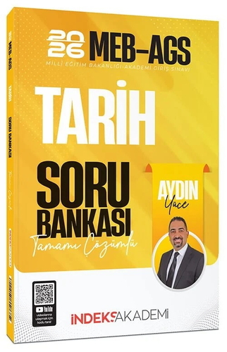 MEB AGS Tarih Soru Bankası Tamamı Çözümlü İndeks Akademi Yayınları 2026