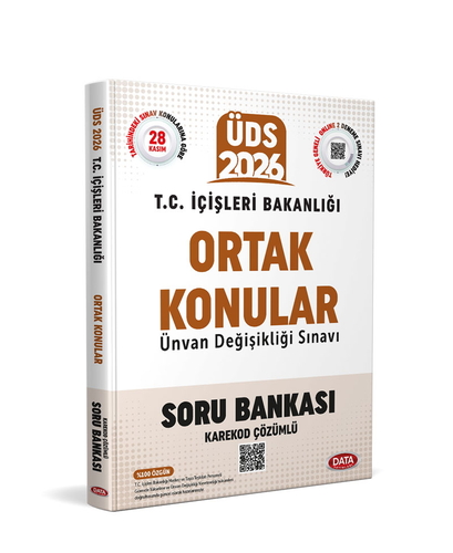 T.C. İçişleri Bakanlığı GYS Ortak Konular Soru Bankası Data Yayınları 2026