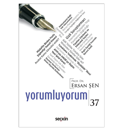 Yorumluyorum 37 - Ersan Şen