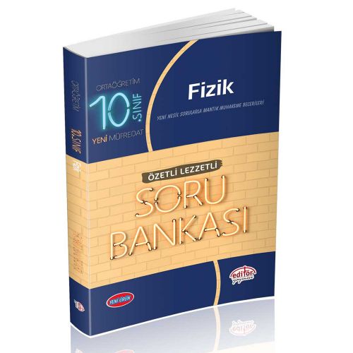 10. Sınıf Fizik Soru Bankası Özetli Lezzetli Editör Yayınları