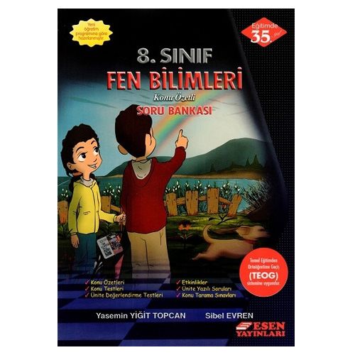 8. Sınıf Fen Bilimleri (Konu Özetli) Soru Bankası - Esen Yayınları