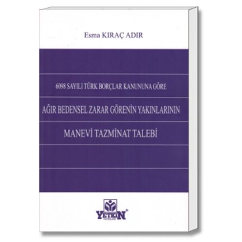 Manevi Tazminat Talebi - Esma Kıraç Adır