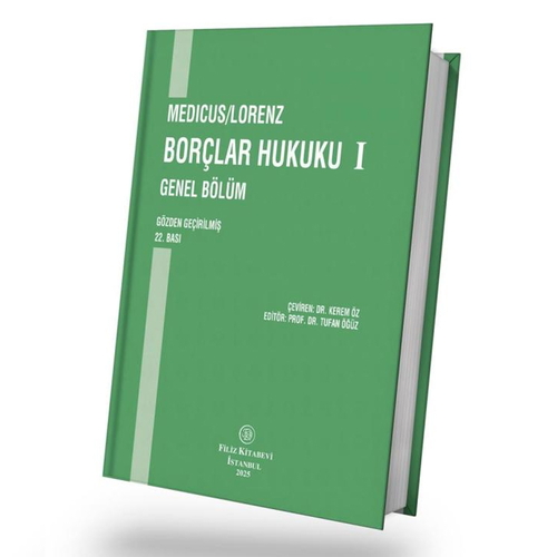 Borçlar Hukuku I Genel Bölüm - Tufan Öğüz, Kerem Öz