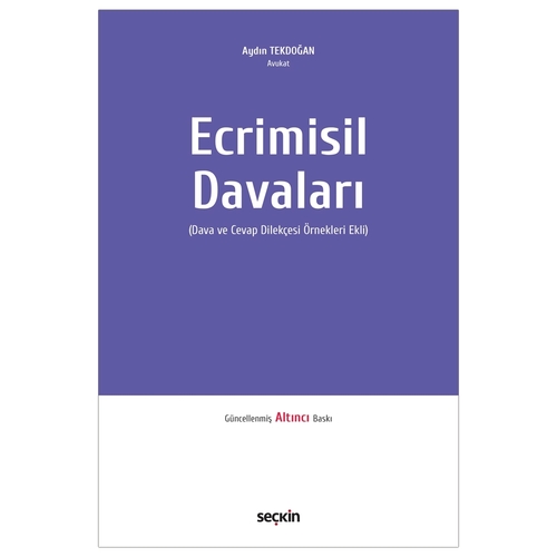 Ecrimisil Davaları - Aydın Tekdoğan