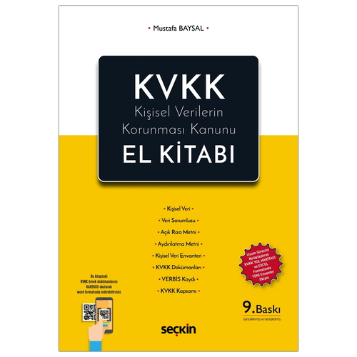 KVKK Kişisel Verilerin Korunması Kanunu El Kitabı - Mustafa Baysal