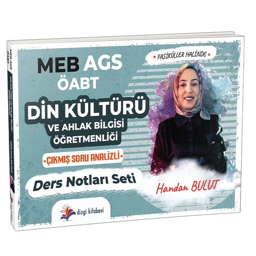 MEB AGS ÖABT Din Kültürü ve Ahlak Bilgisi Öğretmenliği Ders Notları Seti Dizgi Kitap Yayınları 2025