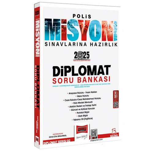 Polis Misyon Sınavlarına Hazırlık Diplomat Soru Bankası Yargı Yayınları 2025