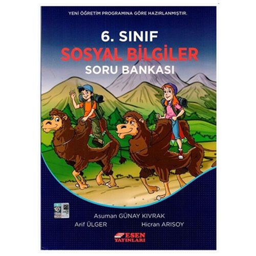 6. Sınıf Sosyal Bilgiler Soru Bankası Esen Yayınları