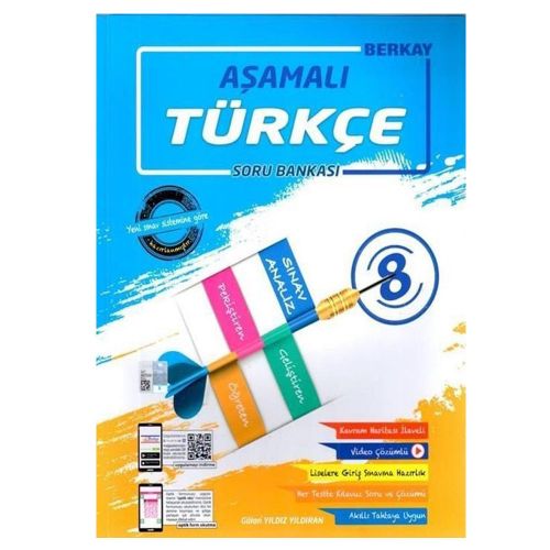 8. Sınıf Aşamalı Türkçe Soru Bankası Berkay Yayınları