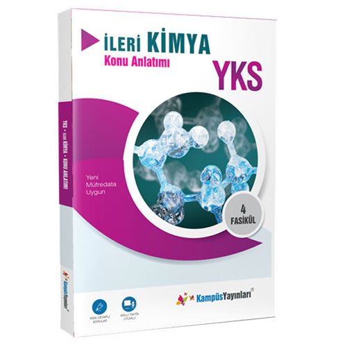 YKS İleri Kimya Konu Anlatımlı 4 Fasikül Kampüs Yayınları