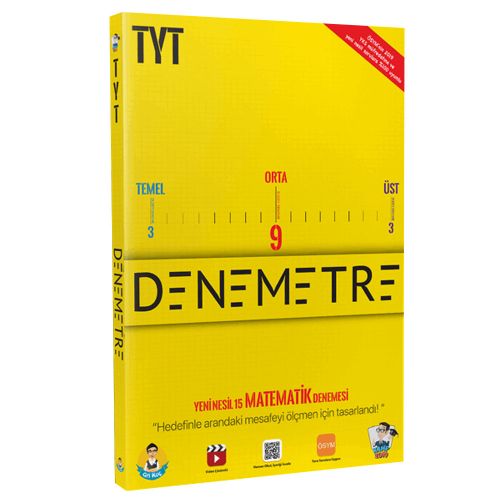 YKS TYT Denemetre 15 Matematik Denemesi Tonguç Akademi Yayınları